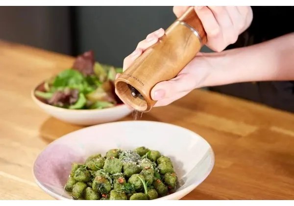 Cole&Mason - Sada mlynčekov na soľ a korenie MARLOW akácia 2 ks 18,5 cm