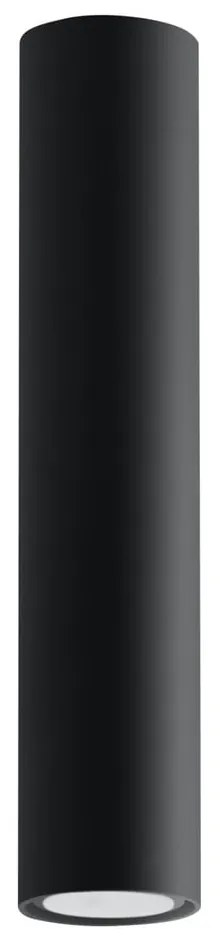 Čierne stropné svietidlo Sollux Castro