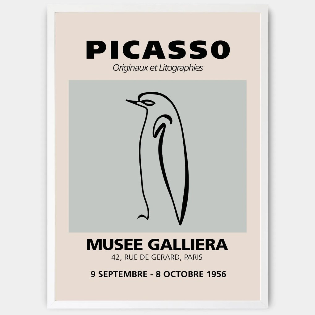 Plagát Minimalist Sketch II | Pablo Picasso