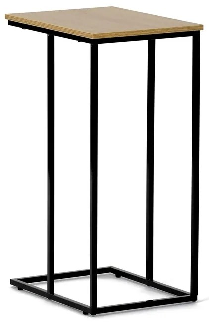 Autronic BONTEC Odkladací stolík 30x40x66cm, mdf, divoký dub, CT-G1040 OAK Farba: Hnedá