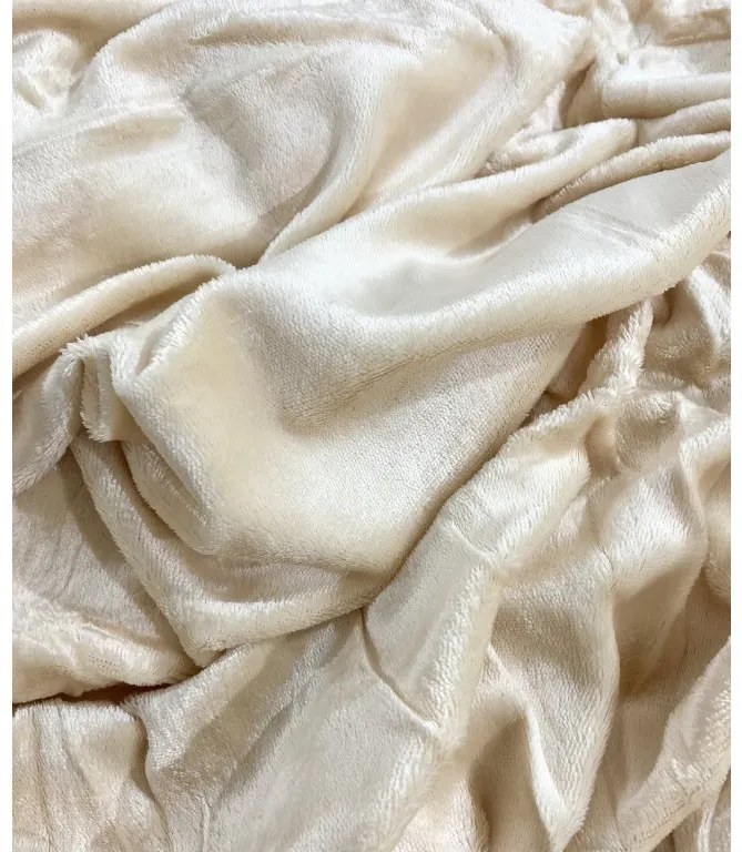 INTERMEDIC SK Prestieradlo mikroplyš 90x200 cm - Béžová