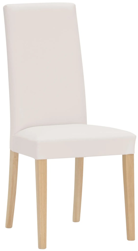 Stima stolička NANCY Vyberte odtieň dreva / látky ->: Čerešňa / koženka Beige