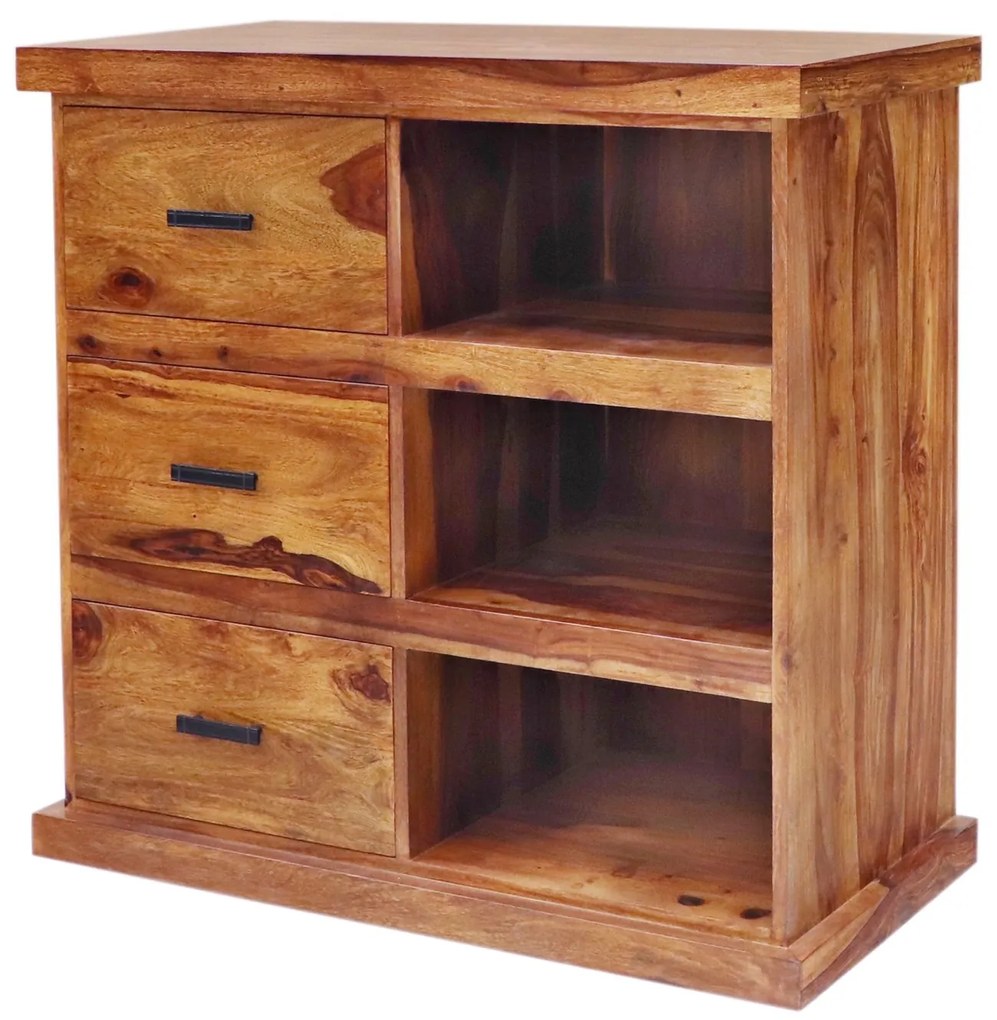 furniture-nabytek.cz - Komoda dřevěná z palisandru 90x90x35