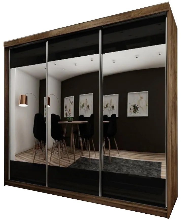 Skriňa Top 32 250 Tmavý jaseň