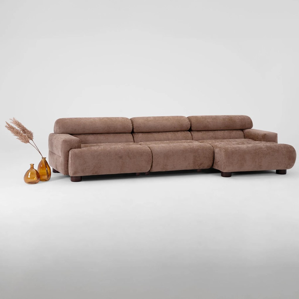 PROXIMA.store - Rohová sedačka FERLA TYP ROHU: Pravý, SKUPINA LÁTOK: Skupina 5