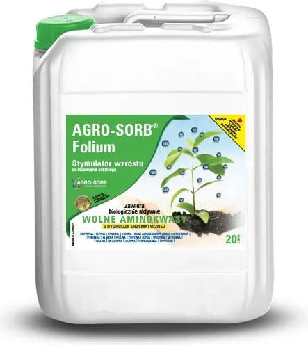 Agro-Sorb Folium – Aminokysliny listový stimulátor rastu 20L