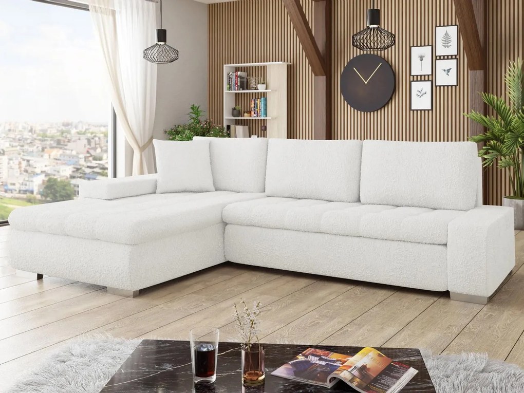 Rohová pohovka Herkules Premium, Dostupné poťahy: Miu 2034 + Miu 2034 + Miu 2041