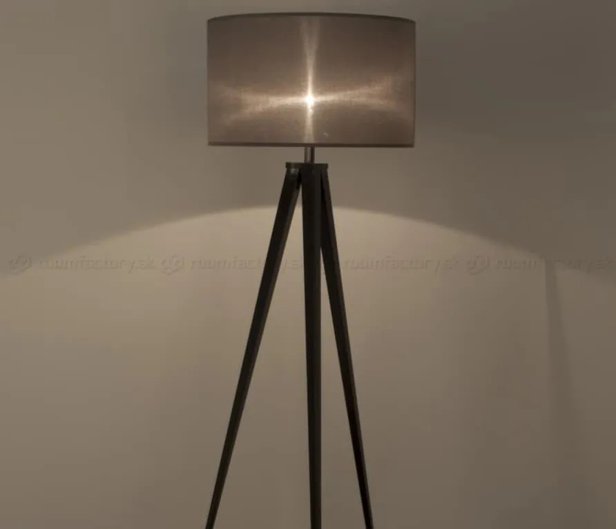 Zuiver Tripod stojanová lampa - Čiernosivá
