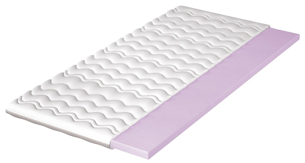 Vrchný matrac / Topper Baja T25 200x90 cm (T3). Akcia -15%. Vlastná spoľahlivá doprava až k Vám domov. 1025306
