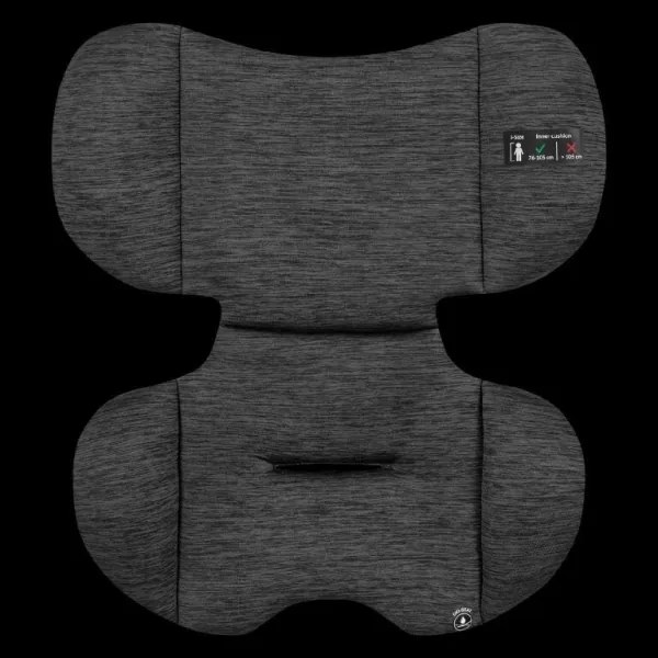 Lionelo - Autosedačka LEVI ONE i-Size 76-150 cm čierna/šedá