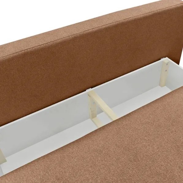 Rozkladacia pohovka LAGOON hnedá