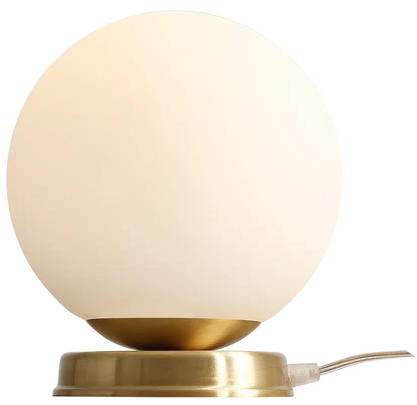 BALL BRASS | Stolná lampa v brúsenej mosadznej povrchovej úprave Veľkosť: M