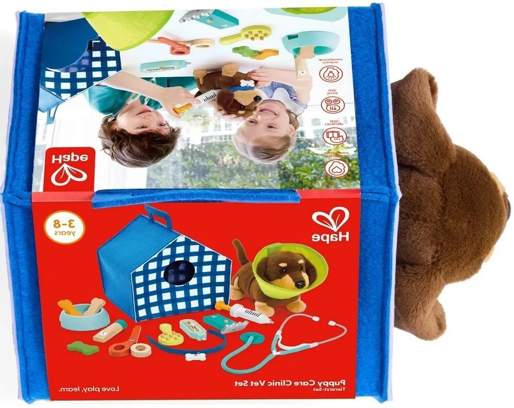 Hape Súprava veterinára - starostlivosť o šteniatko