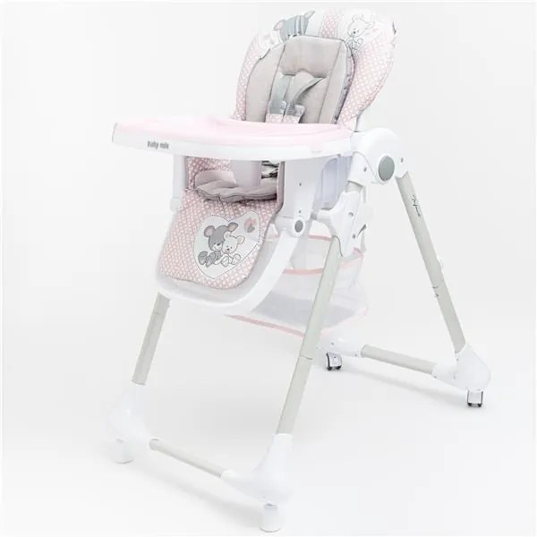 Jedálenská stolička Baby Mix Infant pink