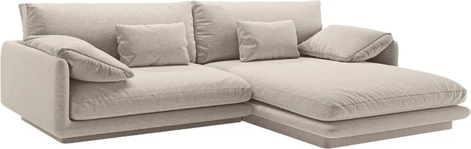 Béžová rohová pohovka (pravý roh) Torino – Micadoni Home