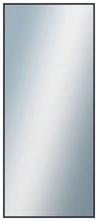 DANTIK - Zrkadlo v rámu, rozmer s rámom 60x140 cm z lišty Hliník čierna (7002021)