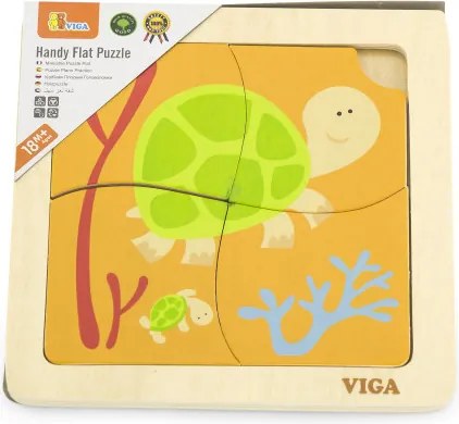 Puzzle na podložke Viga 50143 korytnačky