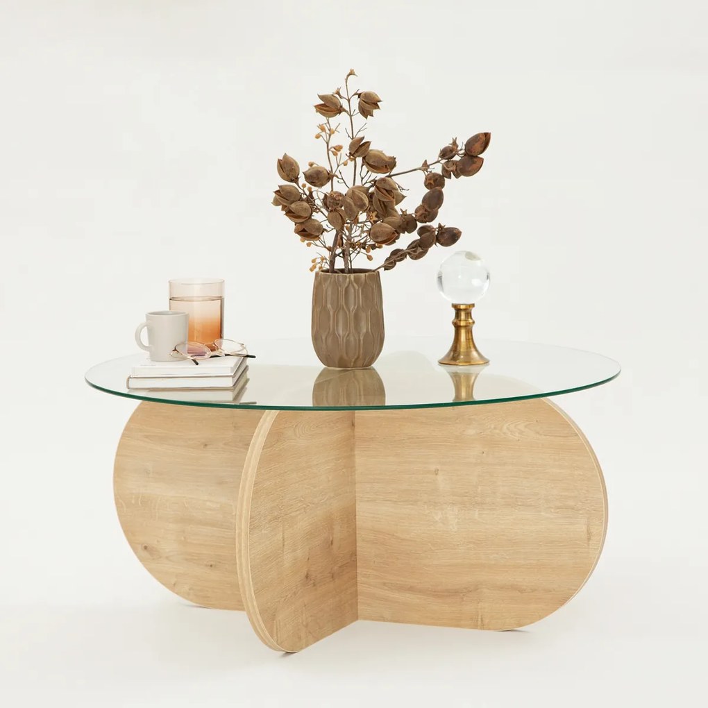 Konferenčný stolík Bubble Sapphire Oak