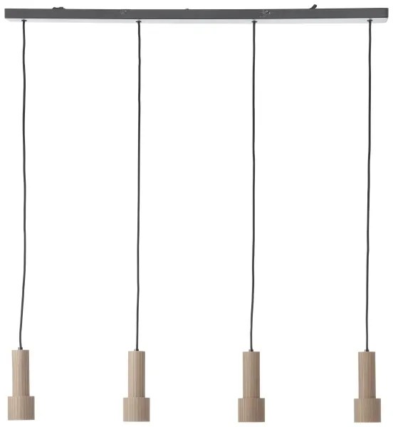 Brilliant - Luster na lanku CADIZ 4xGU10/10W/230V bronzová