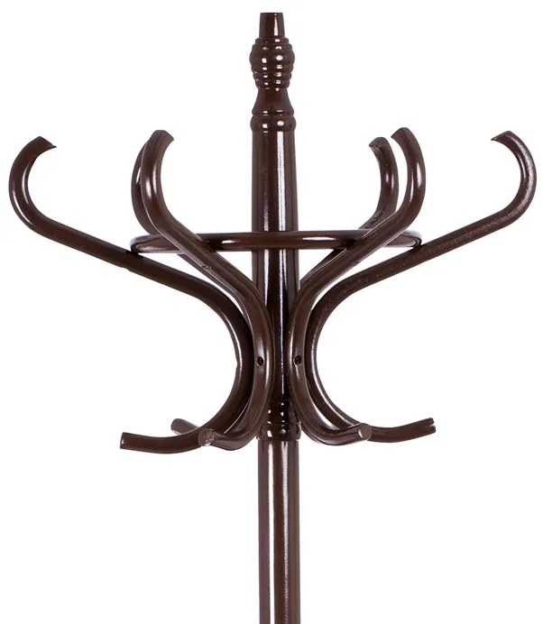 Autronic BONTEC Vešiak, masív, hnedá, F-2059 BR Farba: Hnedá