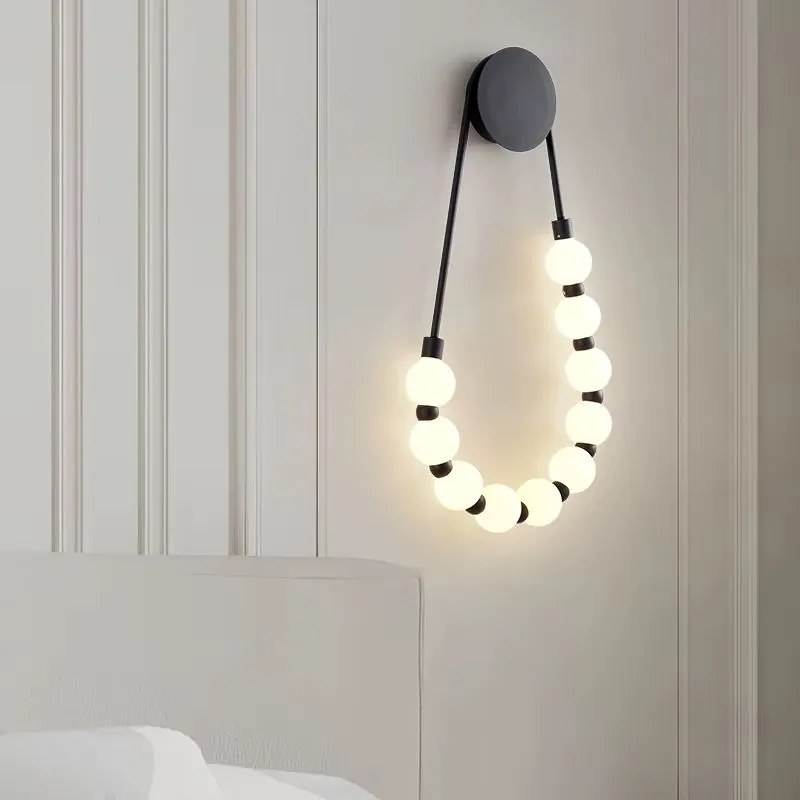 Toolight Toolight, LED nástenné svietidlo 8W, 4000K, APP1661-W, čierna-biela, OSW-03666