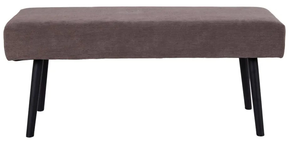 Šedá Lavica Skiby 35 × 100 × 44 cm HOUSE NORDIC