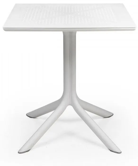 CLIP 70 záhradný stôl bianco