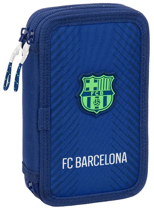 Peračník 2zip plný FC Barcelona modrá