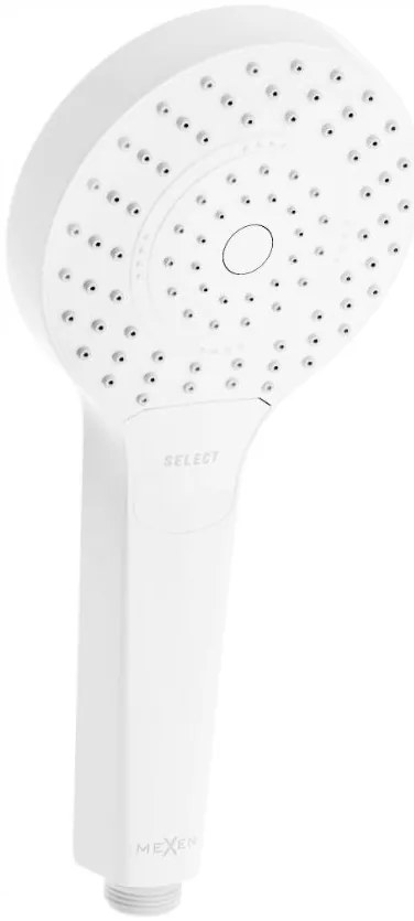 Mexen príslušenstvo - ručný sprchový set Oval R-05, 3-funkcie, biela, 785056052-20