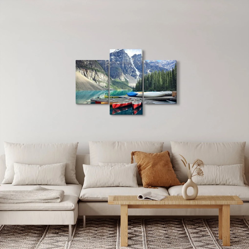 Obraz - Moraine Lake (90x60 cm)