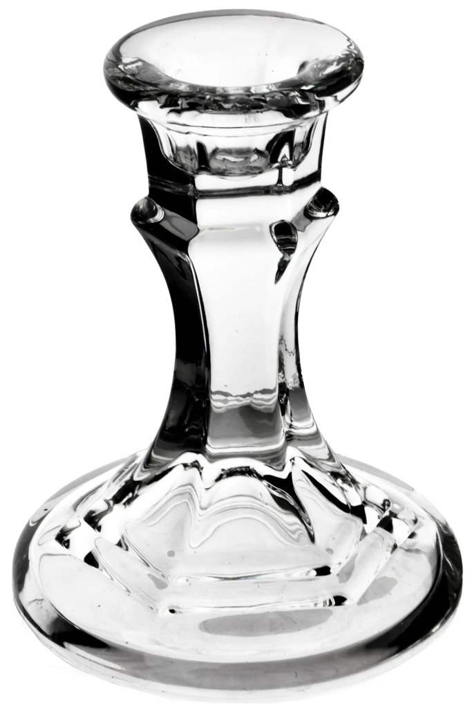 Skleněný svícen PATRICIA I. 8x10,5 cm čirý