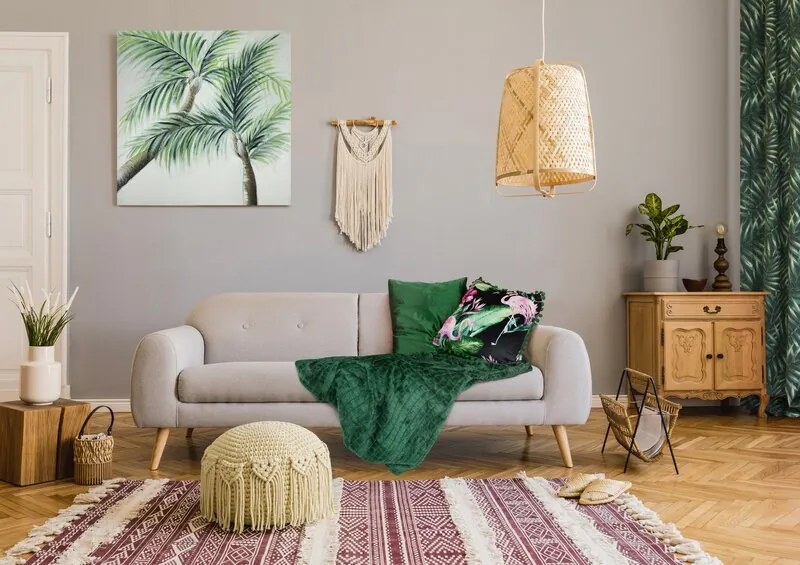 EUROFIRANY Nadýchaná a veľmi mäkká prikrývka z mikroflísu 170 cm x 210 cm tmavozelená 100 % polyester Varianta: 352563