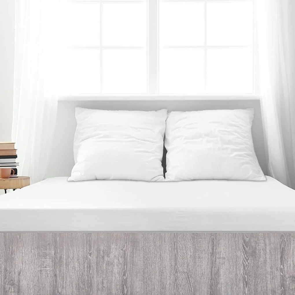 4Home jersey prestieradlo Mako biela, 180 x 200 cm