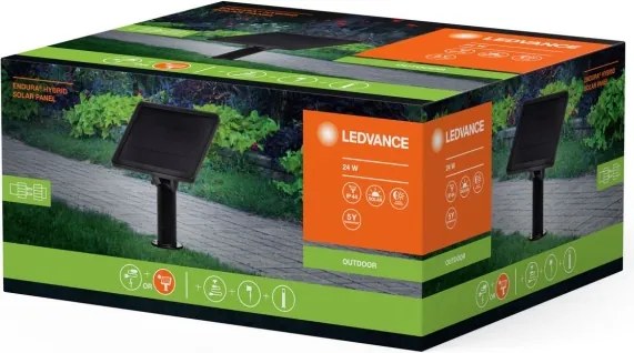 Ledvance - Hybridný solárny panel ENDURA 24W/12V 2000 mAh IP67