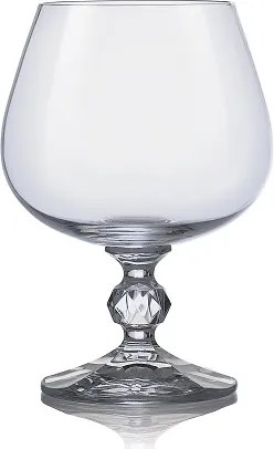 VÝPREDAJ Crystalex Poháre na koňak CLAUDIA 250 ml