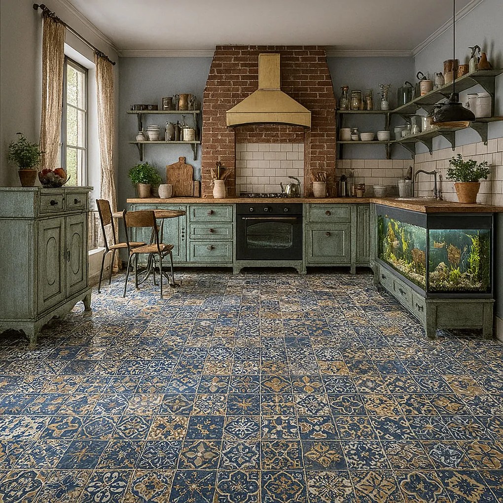 Beaulieu International Group, PVC podlaha - lino Livitex Retro 2791, na mieru, šíře 3m,4m, šedá, filc, chodba / predsieň