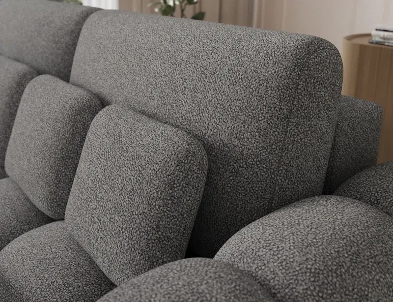 Moderná pohovka CAMILA, sivá (paolli 04)