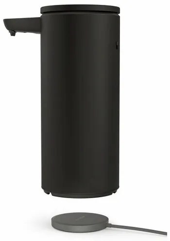 Simplehuman Bezdotykový dávkovač mydla + podložka na hubku, čierna