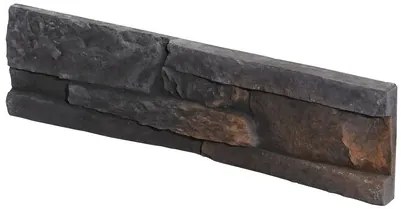 Obklad Stones Patan black 38,5x10 cm reliéfny PATANBK