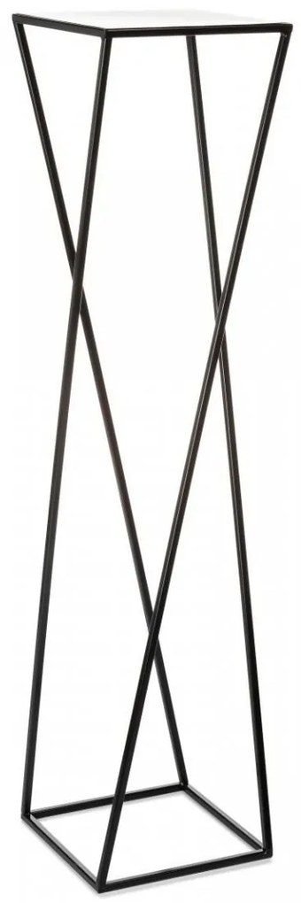 Stojan na kvety LEKOK 100 cm čierny