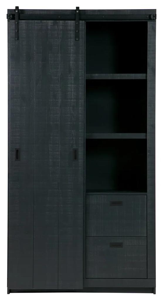 Drevená skriňa so šuflíkmi Slide Barn 230 × 122 × 37 cm