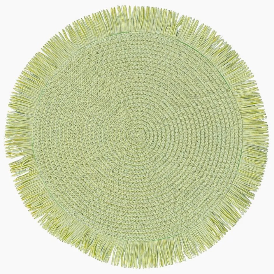 Papierové prestieranie 4 ks ø 38 cm Shades of Greenery – Villa d'Este