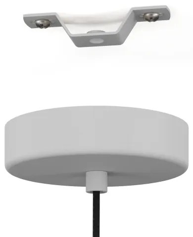 Eglo 390226 - Luster na lanku ESTEPONA 1xE27/40W/230V šedá