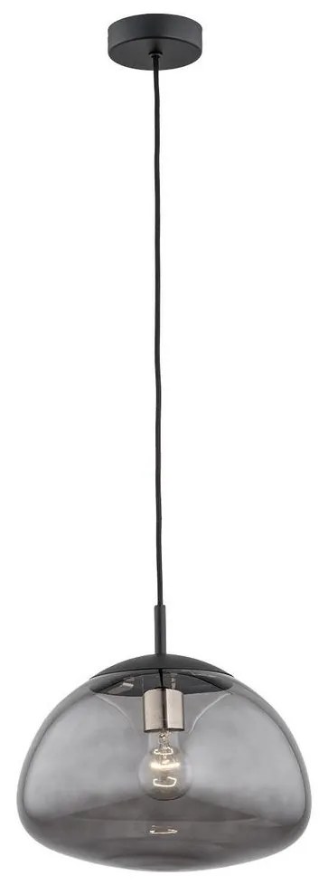 Argon 4334 - Luster na lanku TRINI 1xE27/15W/230V čierna