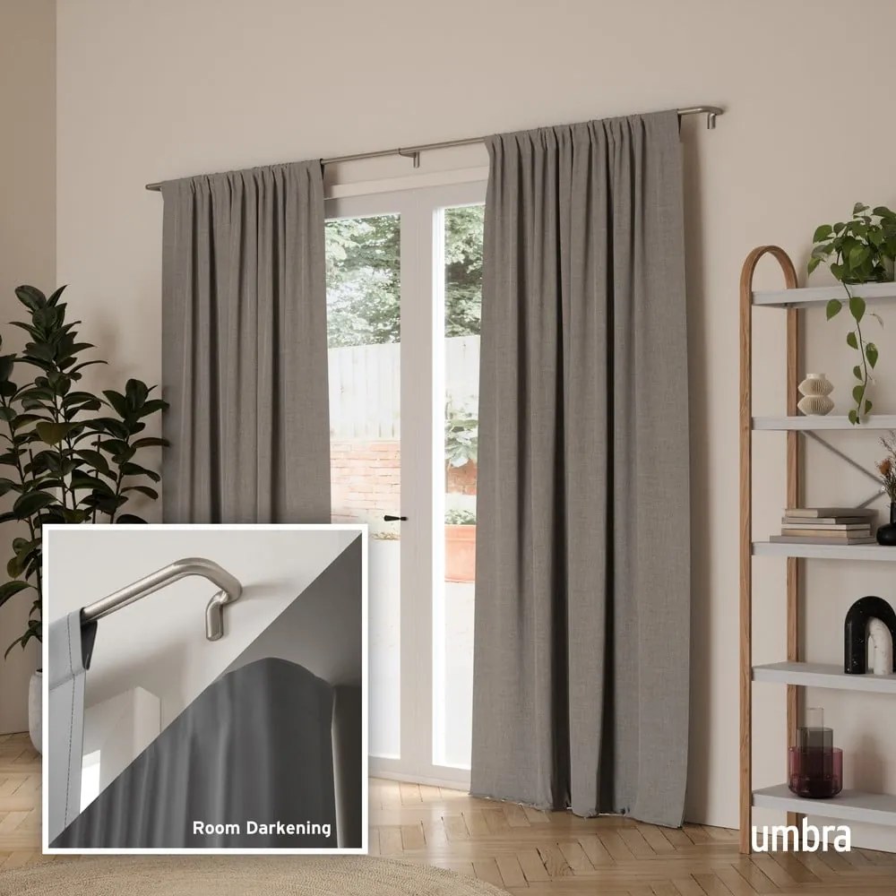 Oceľová roztiahnuteľná garniža 76 - 213 cm Twilight – Umbra