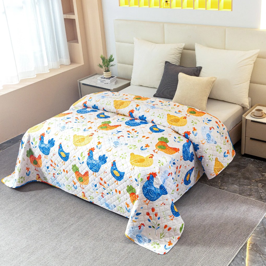 Prehoz na posteľ HENRIETTA, farebný Rozmer: 220 x 240 cm
