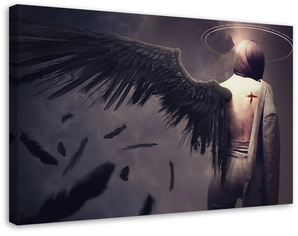 Gario Obraz na plátne Ukrivdený anjel - Patryk Andrzejewski Rozmery: 90 x 60 cm