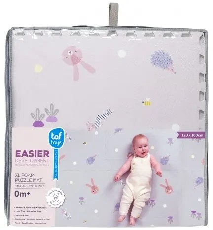 Taf Toys - Detská hracia podložka XL Puzzle Záhrada