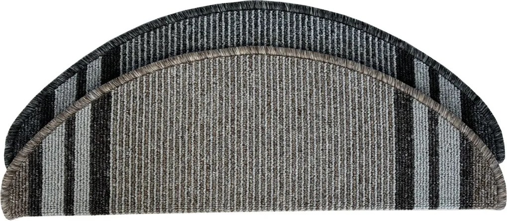 Nášľapy na schody Gandia béžový polkruh, samolepiaci - 24x65 polkruh (rozmer vrátane ohybu) Vopi