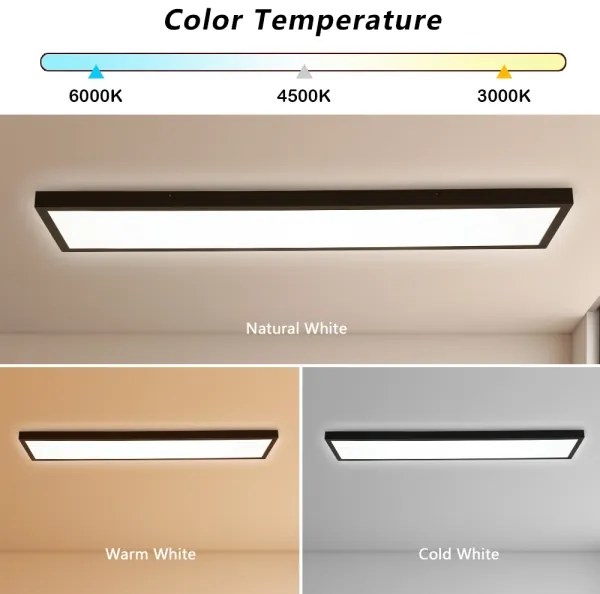 Brilagi-LED Stmievateľné kúpeľňové svietidlo FRAME SMART LED/50W/230V IP44 čierna+DO